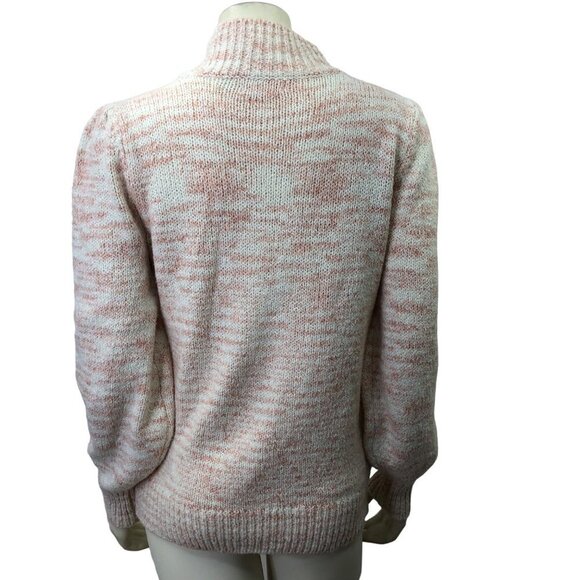 CALVIN KLEIN MARLED MOCK NECK SWEATER MD NEW WITH TAG - Picture 5 of 6